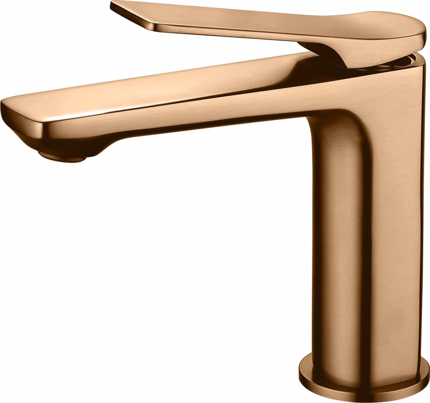 Rubinetto da bagno in rame spazzolato per lavabo Miscelatore per rubinetto a muro