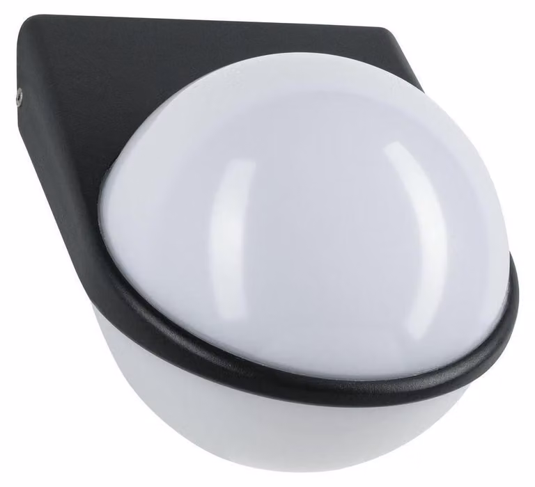 Lampada da parete LED esterna Paulmann Sphea, 10W, 950 lumen, 3000K, grado di protezione IP44, colore antracite