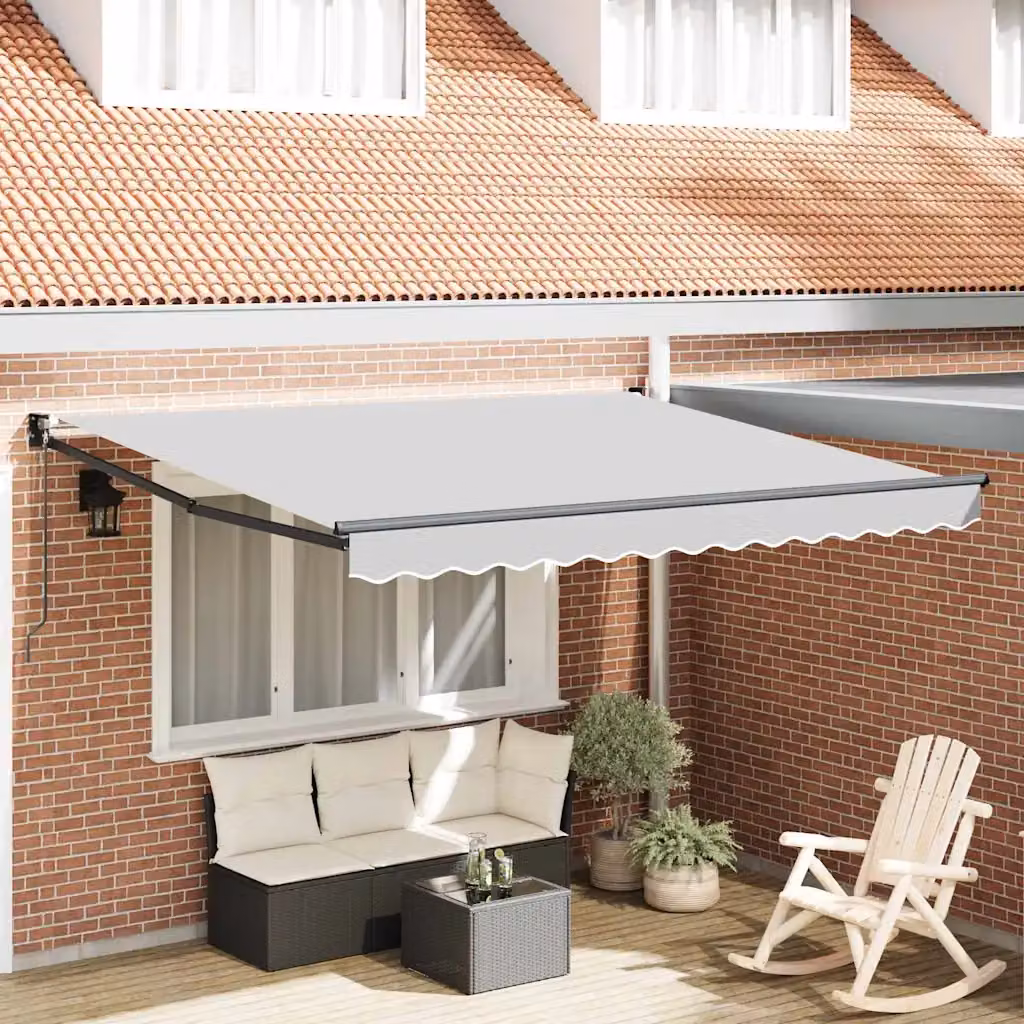 Telaio per tenda da sole manuale vidaXL in alluminio antracite L: 300 cm, P: 237 cm