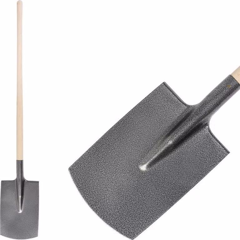 Vanga S592.WH dritta, KomaXit, manico in legno