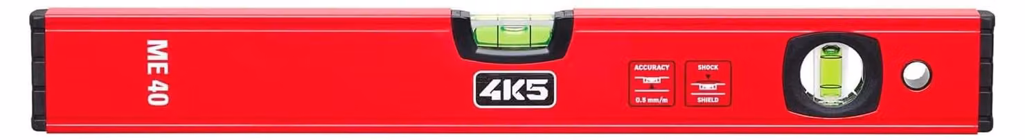 Laserliner ME40, livello di riferimento, 400 m, nero, rosso, 0,5 mm/m, alluminio, 400 mm