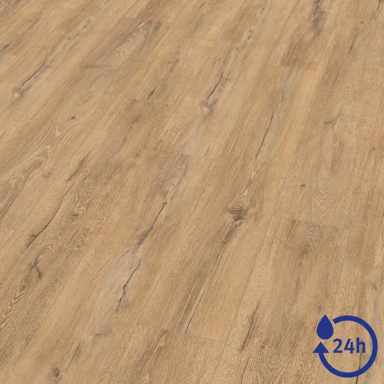 EGGER NatureSense* Pavimento laminato Aqua EL2417, finitura Melba, legno di quercia naturale, dimensioni 1292x193x10 mm
