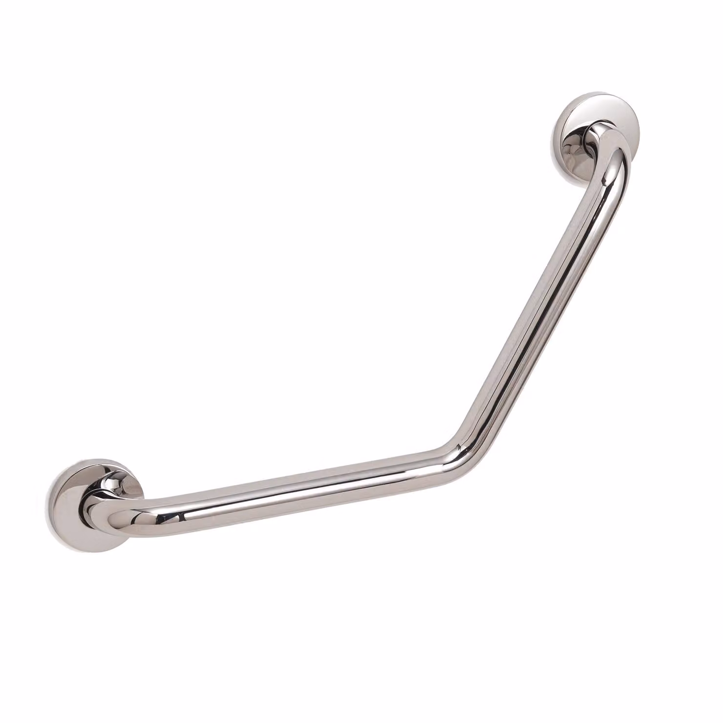 Maniglione 135° da muro in acciaio inox AISI 304 Gedy 5022 serie PROJECT Cromato