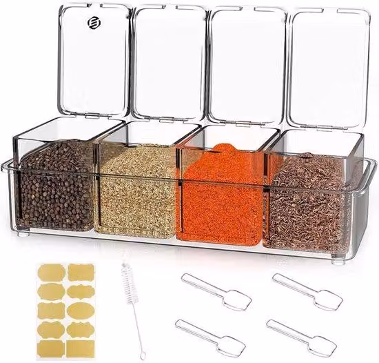 Saliere - Contenitori per- Saliere con coperchio