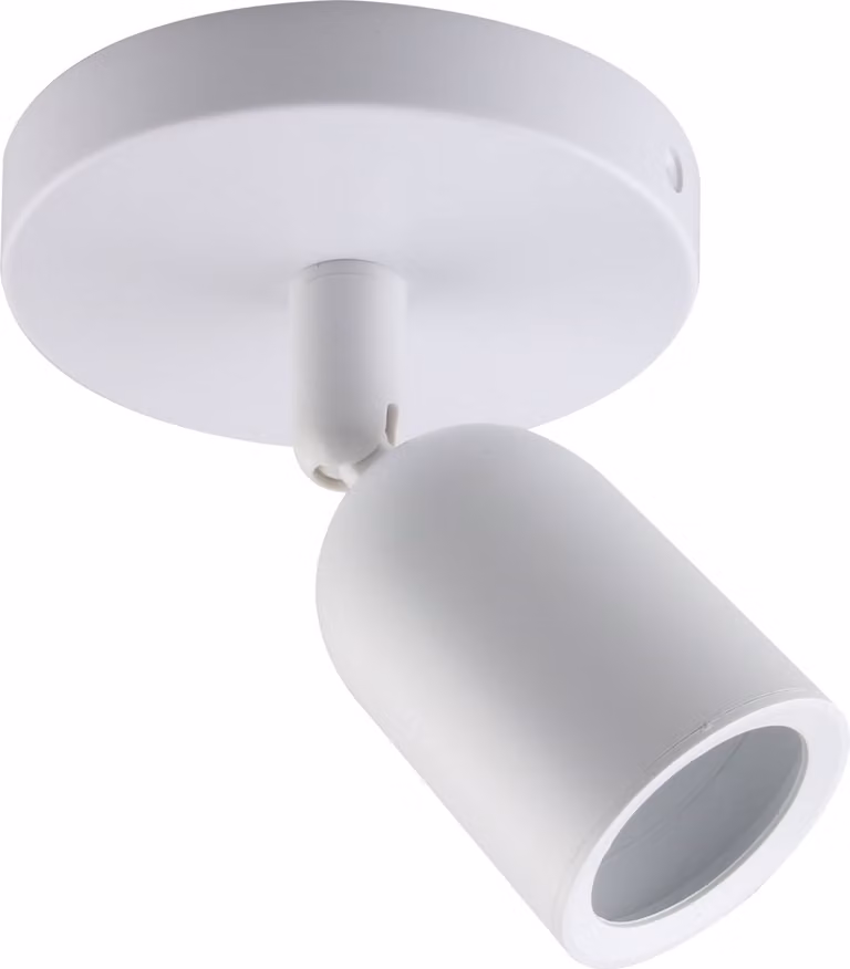 Faretti da soffitto bianchi SOLIS SPOT GU10 SOCKEL 230V IP20 120x145mm