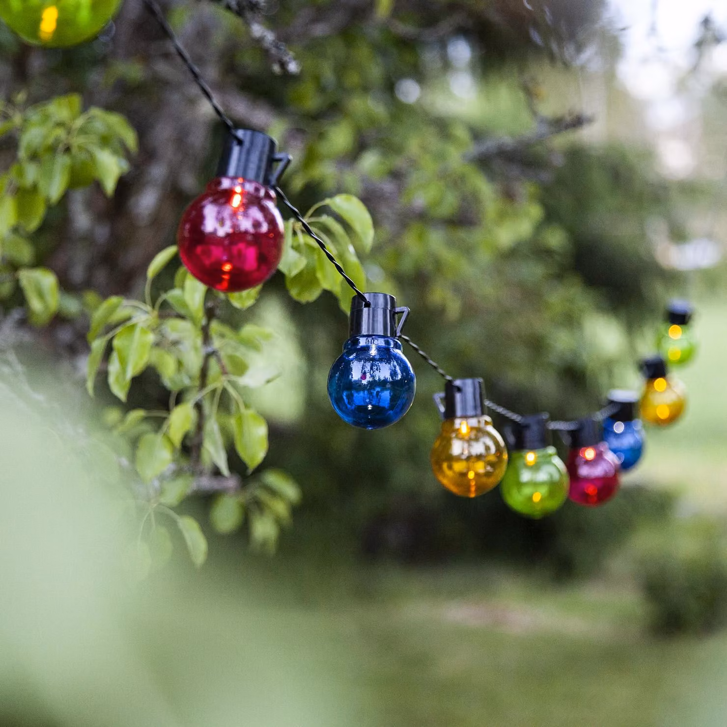 PARTAJ ghirlanda solare da giardino 10 luci LED IP44