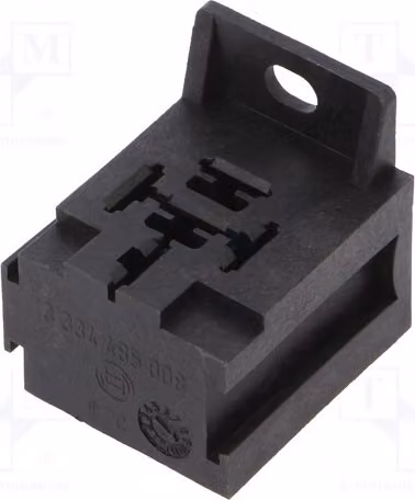 1x Base con connettori: 5. Montaggio: per superfici. Serie: 1-1904045-2. Relè elettromagnetico