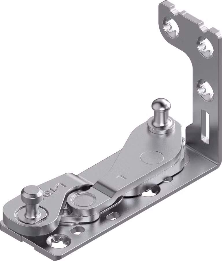 Maco Multi Power cuscinetto d'angolo legno FT 30, disassato 13 mm a sinistra acciaio Tricoat-Evo