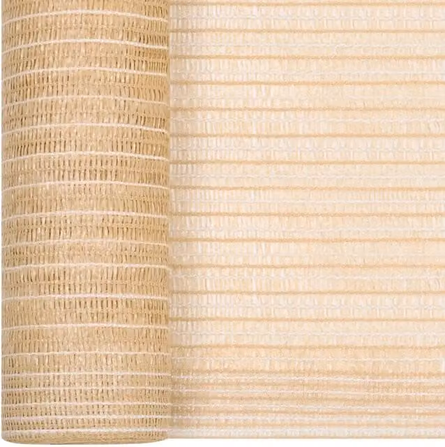 Rete per privacy DESIGN IN beige in HDPE 75 g/m2, L: 3,6 m, P: 50 m