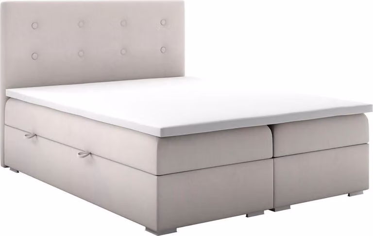 Schlafzimmer Bett Luxus Doppelbett Stil Modern Polsterbett Designer Textil Möbel
