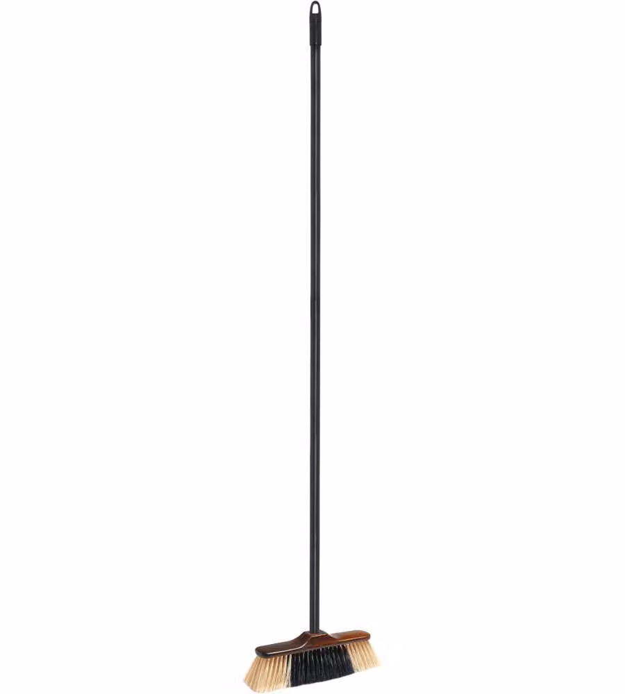Scopa Pippo Bicolor con Setole Extra Morbide 29cm per Pulizia