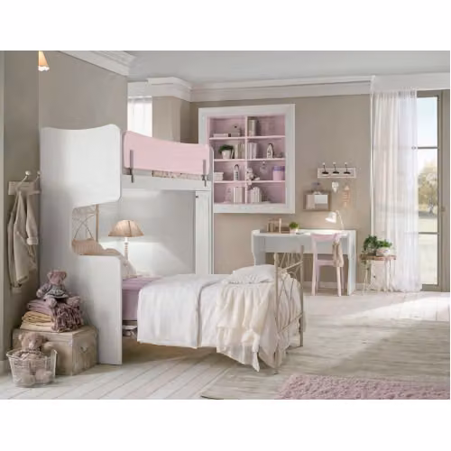 Libreria sospesa classica con cornice Colombini Casa L143