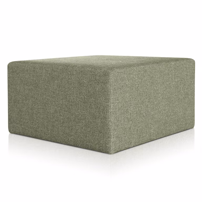 Pouf Rubino 83 x 83 cm Verde