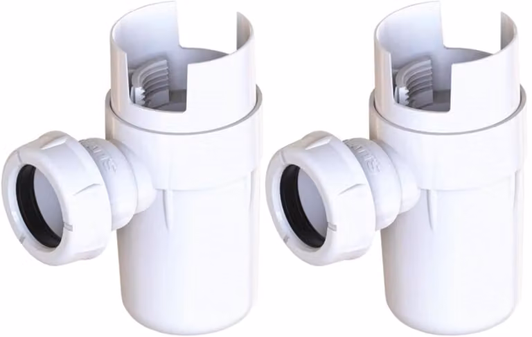 Set di 2 sifoni con deflettore