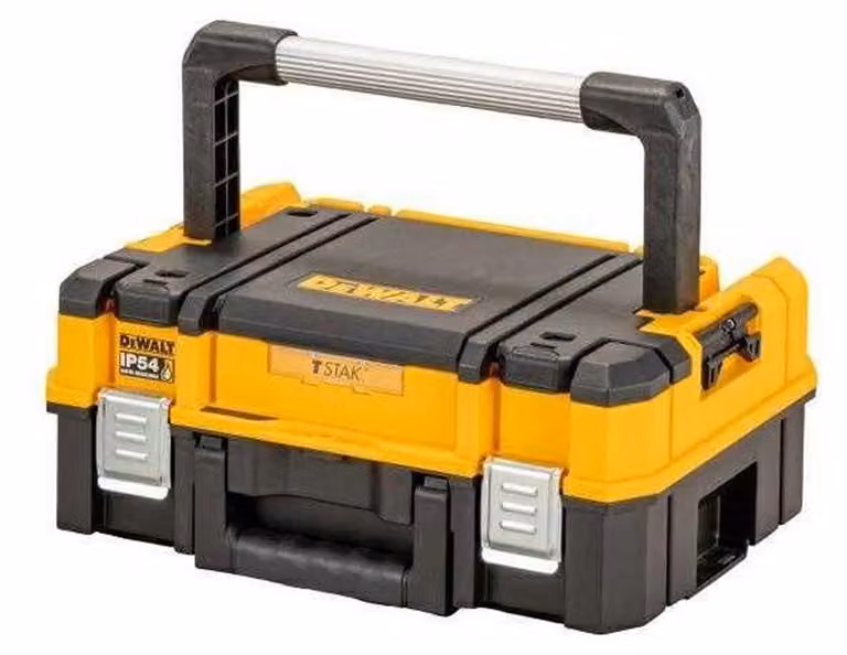 Dewalt - Cassetta degli attrezzi "TSTAK II" AW2484 (185 mm x 330 mm x 440 mm) (nero/giallo)
