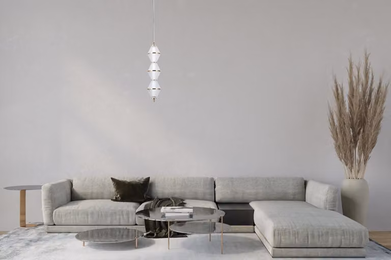 Lampada a sospensione LED 15W FUENTE PND-34395-3V-HBR Italux