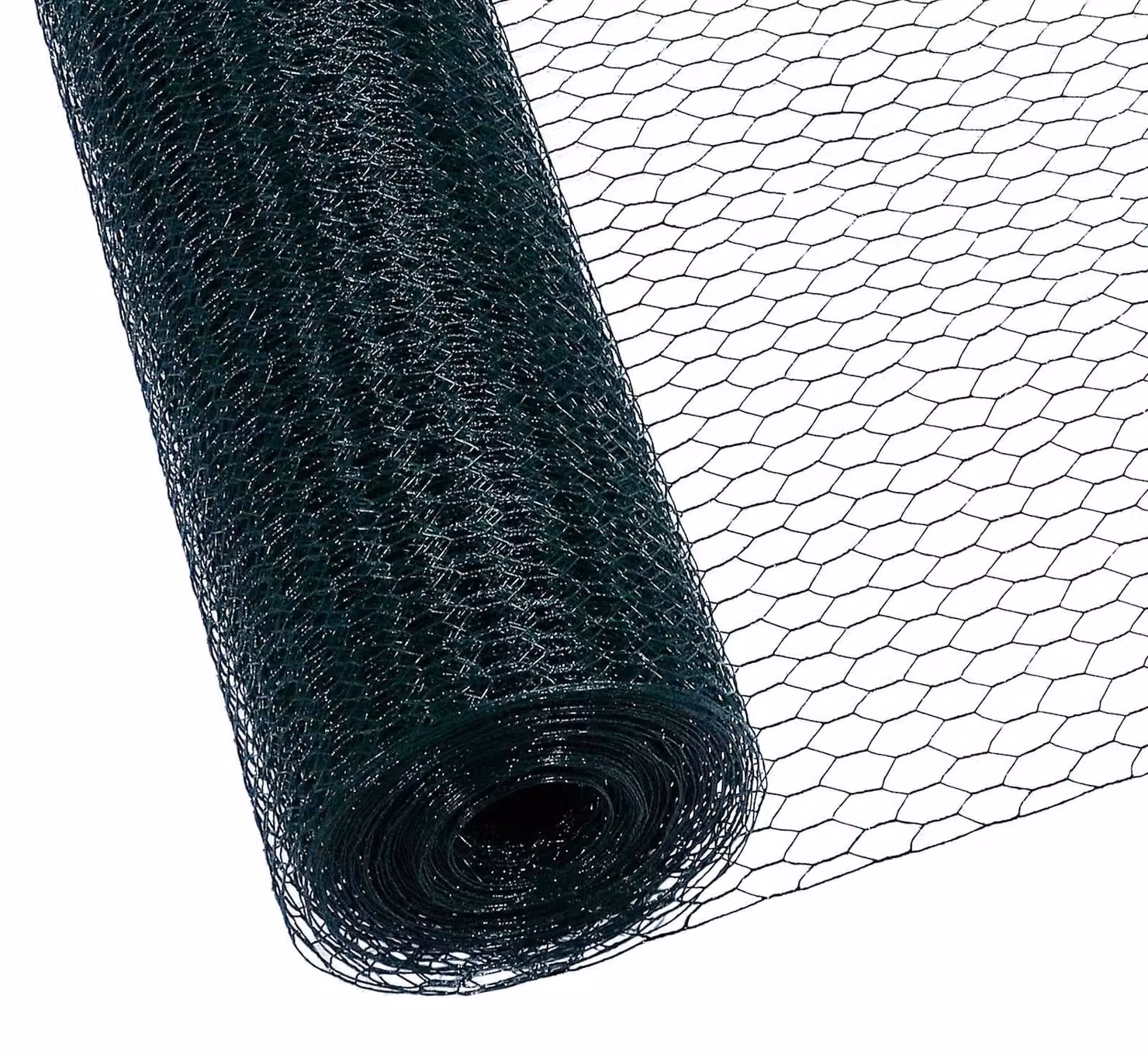 Elzusha - Recinto per polli in PVC con rete a nido d'ape, altezza 100 cm