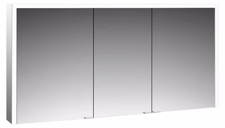 emco prime 3 armoire de toilette, 1400mm, 3 portes, modèle apparent, 949707207, 949707207