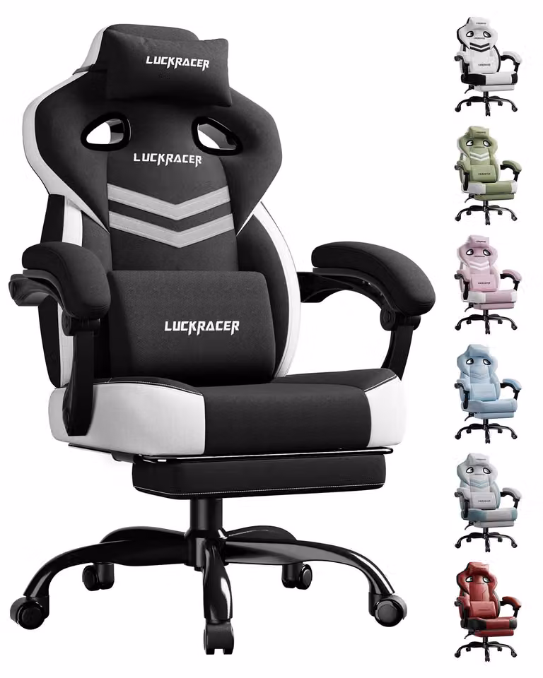 Sedia da gaming ergonomica - Cuscino in memory foam - Per adulti