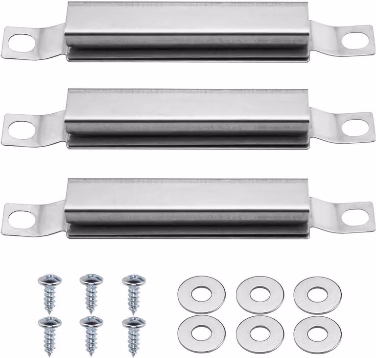 Kit di ricambio per bruciatori a tubo incrociato RVS – Bruciatori universali regolabili per barbecue a gas, durevoli ed efficienti