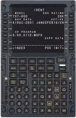 Moza Racing Flight Computer Display MB7F per simulatore di volo, nero
