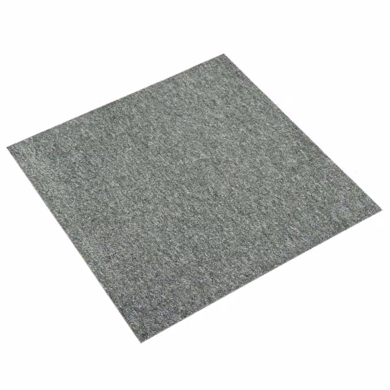 Set di 20 tappeti vidaXL in polipropilene, colore verde e grigio, L/P: 50 x 50 cm