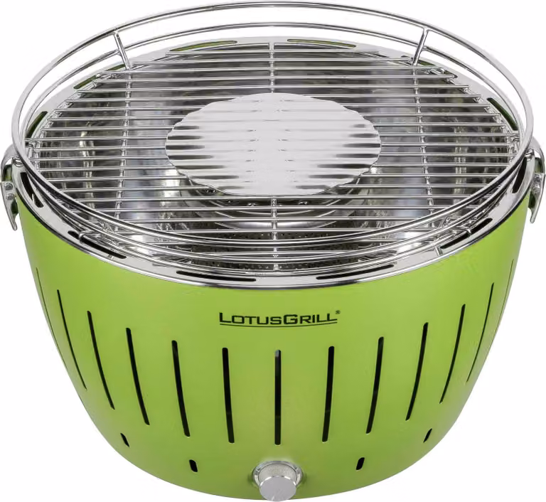 LotusGrill G340 G-GR-34P - Griglia per barbecue - carbonella - verde chiaro
