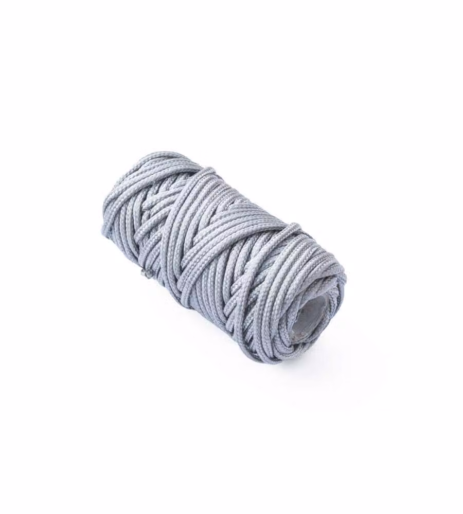 Treccia per veneziana in polipropilene Diam. 3 mm. grigio 20 mt.