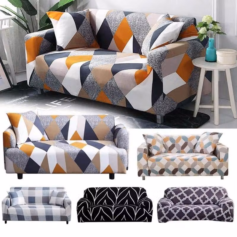 Copertura elastica per divano, modello per una seduta, dimensioni 90-140 cm