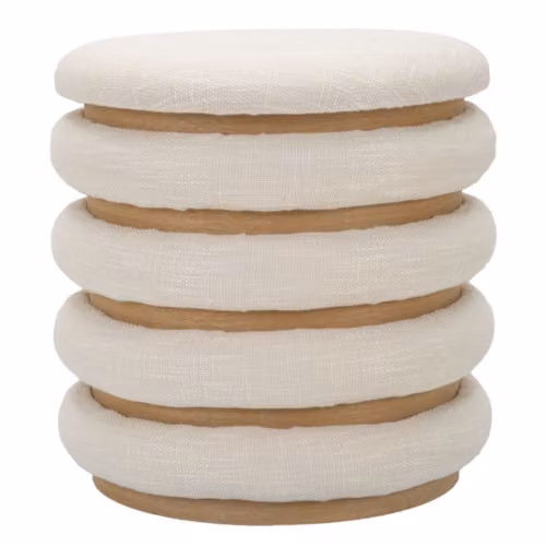 Sgabelli Bassi PUFF DAMASCO LINE CM Ø 40X42 Mauro Ferretti