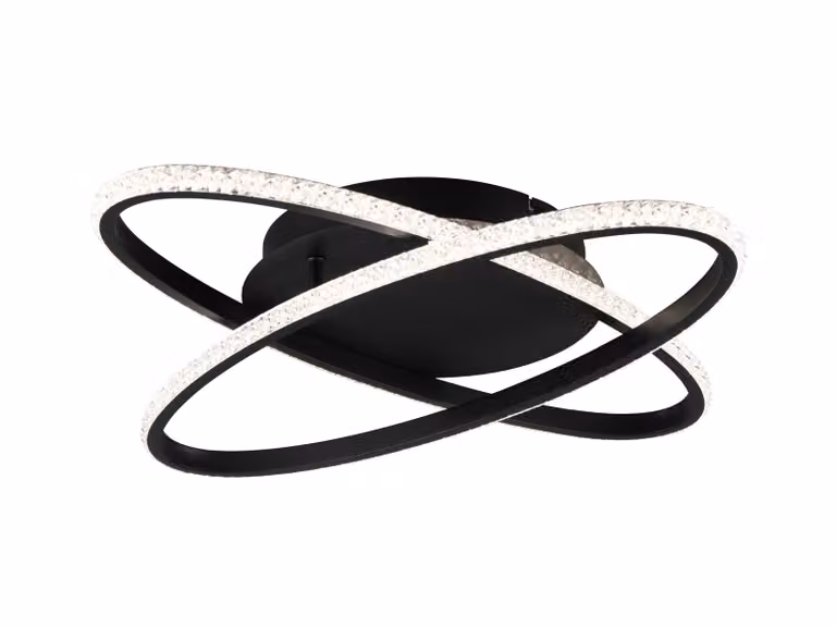 Plafoniera LED LANE Nero R67802132