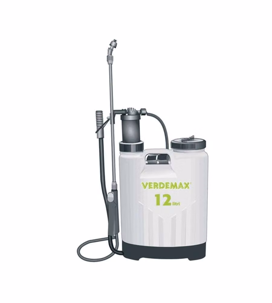Verdemax Pompa Irroratrice a Zaino - Bianco - 12L
