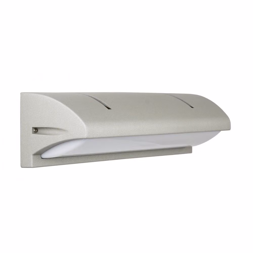 Applique da esterno Nelly argento 2xE27x60W in alluminio, dimensioni: 12,4x42x11,5 cm, IP54, SU-MA