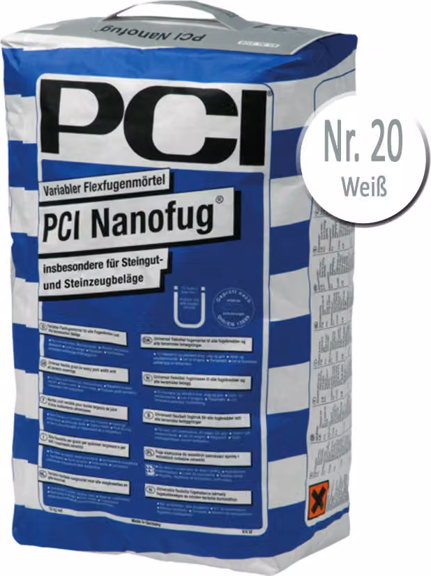 PCI Nanofug Nr. 20 - Weiß 15 kg