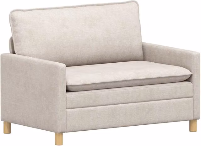 Divano | Divano da soggiorno | Sofa Crema 126 x 81 x 87,5 cm Poliestere
