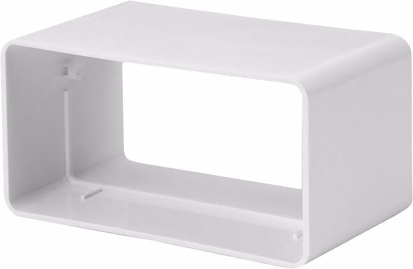 GIUNTO PER TUBO RETTANGOLARE 110x55 mm