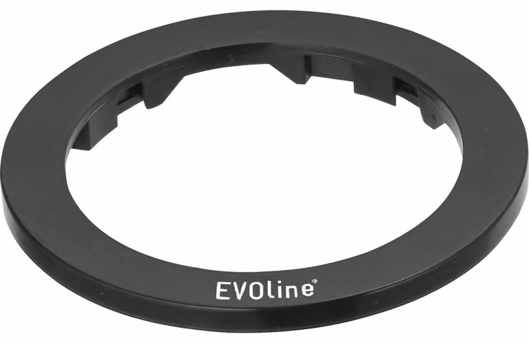 Copertura EVOline One, anello di copertura, diametro 59 mm, altezza 4 mm, plastica nera