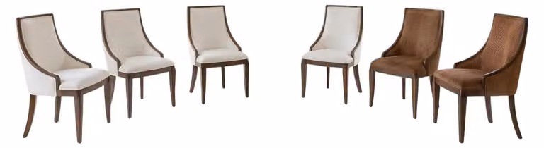 Set di 6 sedie dal design elegante e dal comfort elevato