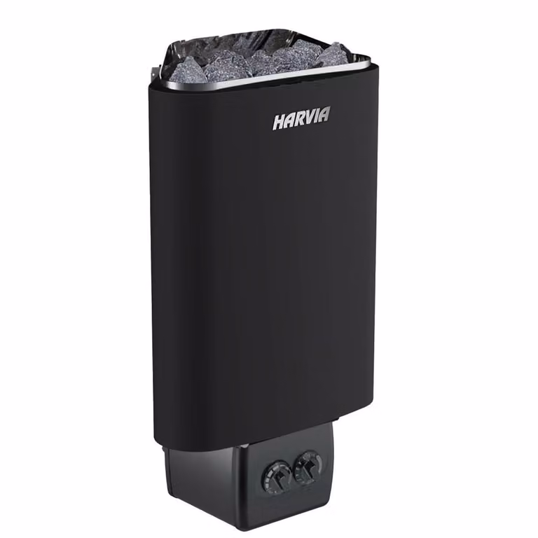 Stufe per sauna Harvia Delta Black 2,9 kW | con sistema di controllo integrato | HD294M