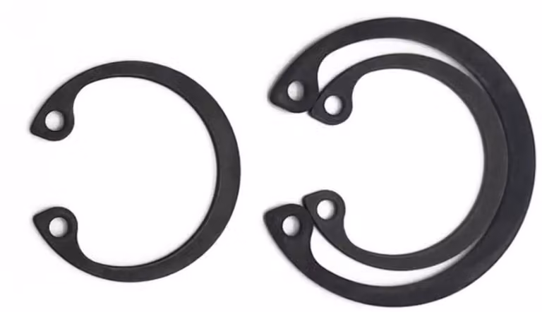 Anelli di tenuta - Borgring 37mm - Anelli di tenuta interni - Elementi di fissaggio - Assortimento di anelli di tenuta - 20 pezzi - Acciaio al manganese - Clip a forma di C