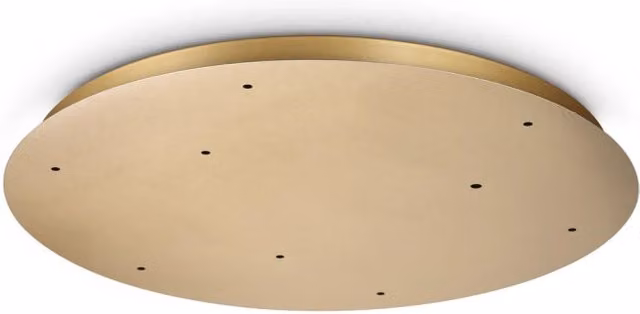 Rosone D600 Ideal Lux in ottone con finitura oro per plafoniere e lampadari – 1
