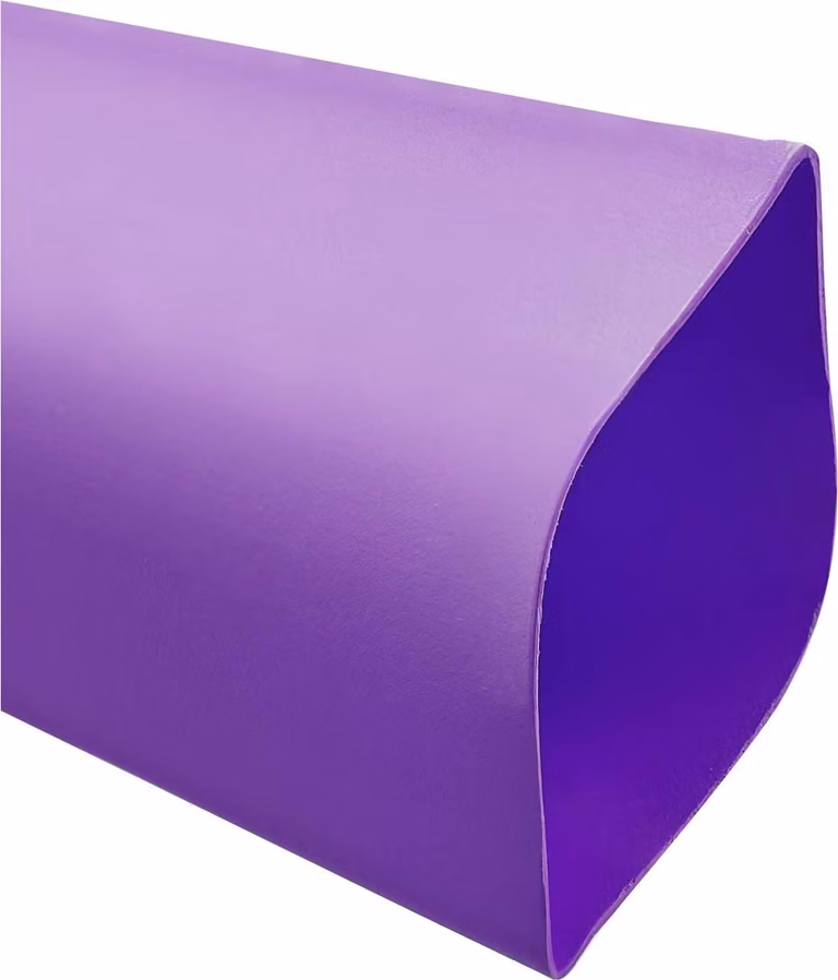 Tubo termoretraibile STEX24, rapporto di restringimento 2:1, venduto al metro, colore viola, dimensioni 102,0/50,8 mm, 4 pollici, temperatura di restringimento minima 70°C, prodotto completo