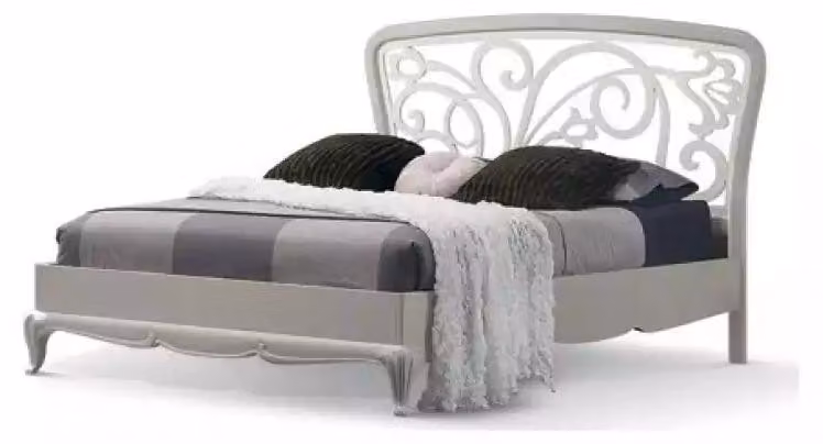 Italienische Schlafzimmer Möbel Bett Luxus Möbel Design Grau Betten