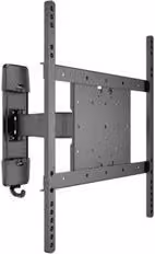 Supporto parete per monitor e TV MULTIBRACKETS Flexarm Tilt & Turn II Black 4210 con VESA 400 x 400 e portata fino a 25 kg