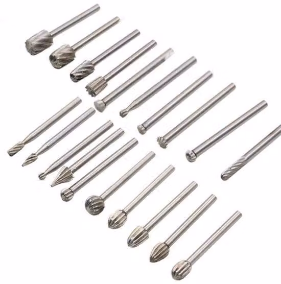 Set di frese a filo HSS - in metallo duro - per utensili multifunzione Dremel - 20 pezzi