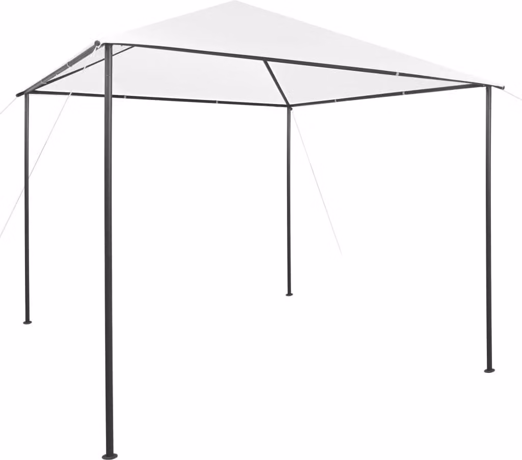 Padiglione Living Store 3x3x2,9 m Bianco 180 g/m²