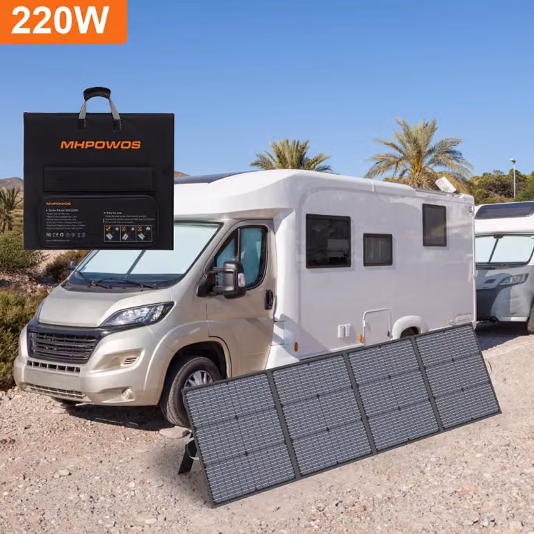 Pannello solare - Pannello fotovoltaico - Cella solare - Pannello fotovoltaico - Pannello per l'energia solare - 220W 20V