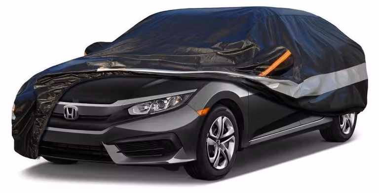 Copertura per auto, modello coupé, 10 strati, impermeabile e traspirante, colore nero, per Honda Civic (dal 1995 al 2023)