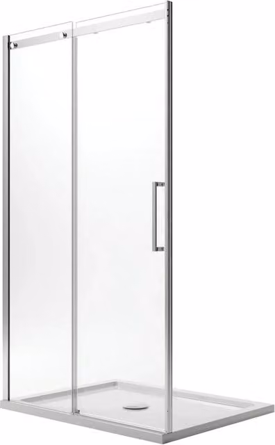 Porta Doccia 110CM H200 Vetro Trasparente 8mm Versione Sinistra con Easy-Clean mod. Prime