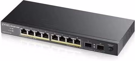 Zyxel GS1100-10HP V2 Switch Gigabit Ethernet Non Gestito con Supporto PoE Nero – 1